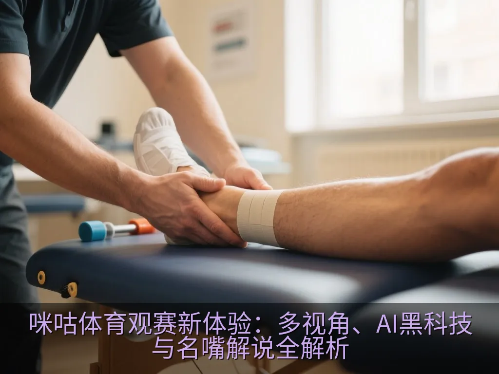 多屏幕体育直播控制室画面，展示不同机位的无缝切换体验